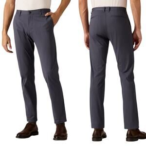 RHONE Commuter Pant Classic Straight Leg Stretch Business Casual Golf In Iron 36
